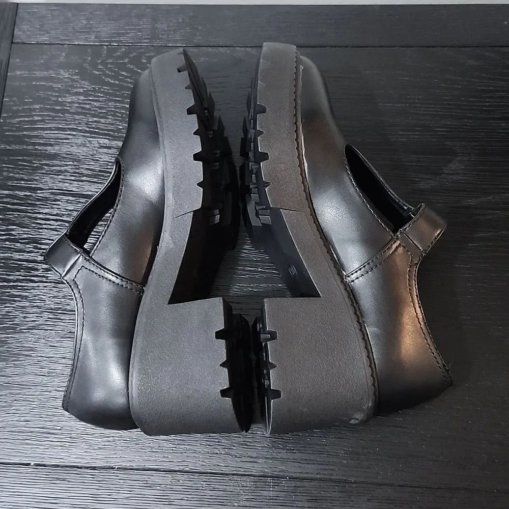 BRAND NEW MADDEN GIRL G-CRATE PLASFORM MARY JANE T-STRAP FLAT SHOE G1 - Picture 13 of 16